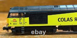 Rare Graham Farish Class 60 60021 Colas Rail Freight Loco 371-358 N Gauge SU828