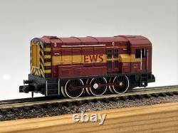 Working Graham Farish 100G Class 08 Shunter 08921 in EWS Livery N Gauge Boxed