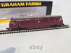 Working Graham Farish 371-600B Class 42 Warship D809 CHAMPION BR Maroon N Gauge