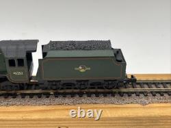 Working Graham Farish 372-177 46252 City Of Leicester BR Green N Gauge 4-6-2