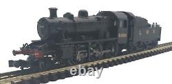 Working Graham Farish N Gauge 372-627 Lms Black Class Ivatt 2mt 2-6-0 6404 Loco