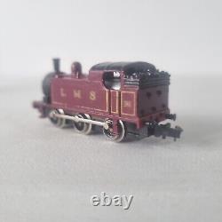 Working N Gauge Graham Farish 583 0-6-0T Locomotive Maroon Model Railway Boxed