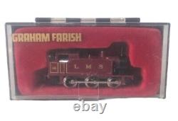 Working N Gauge Graham Farish 583 0-6-0T Locomotive Maroon Model Railway Boxed
